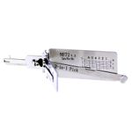 Auto si Moto - Reparatii si depanare - Scule auto - Scule si truse auto - Decodor auto Lishi NE72 2 in 1 pick pentru chei Citroen Peugeot Renault 206 207, lama NE72 - Infinity.ro