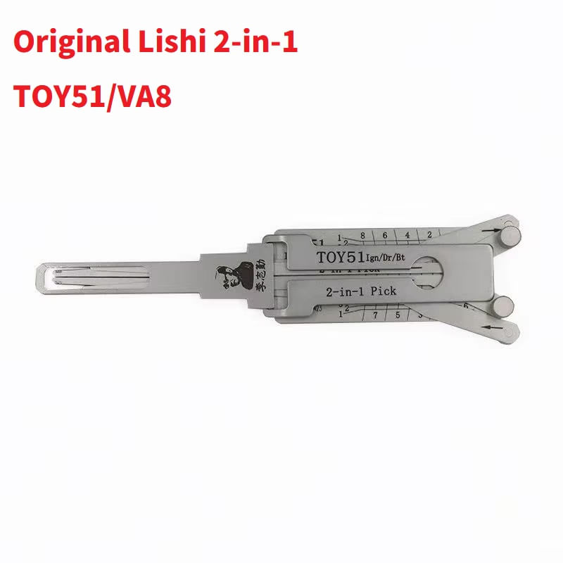 Auto si Moto - Reparatii si depanare - Scule auto - Scule si truse auto - Decodor unealta auto Lishi Original TOY51 (TOY5) Pick si Decoder compatibil Toyota, Peugeot, Citroen, Renault, Opel - Infinity.ro