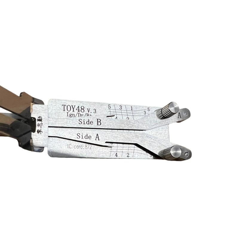Auto si Moto - Reparatii si depanare - Scule auto - Scule si truse auto - Decodor auto Lishi Original TOY48 v3 – 2-in-1 Pick pentru deblocare, compatibil Toyota, Lexus, Subaru - Infinity.ro