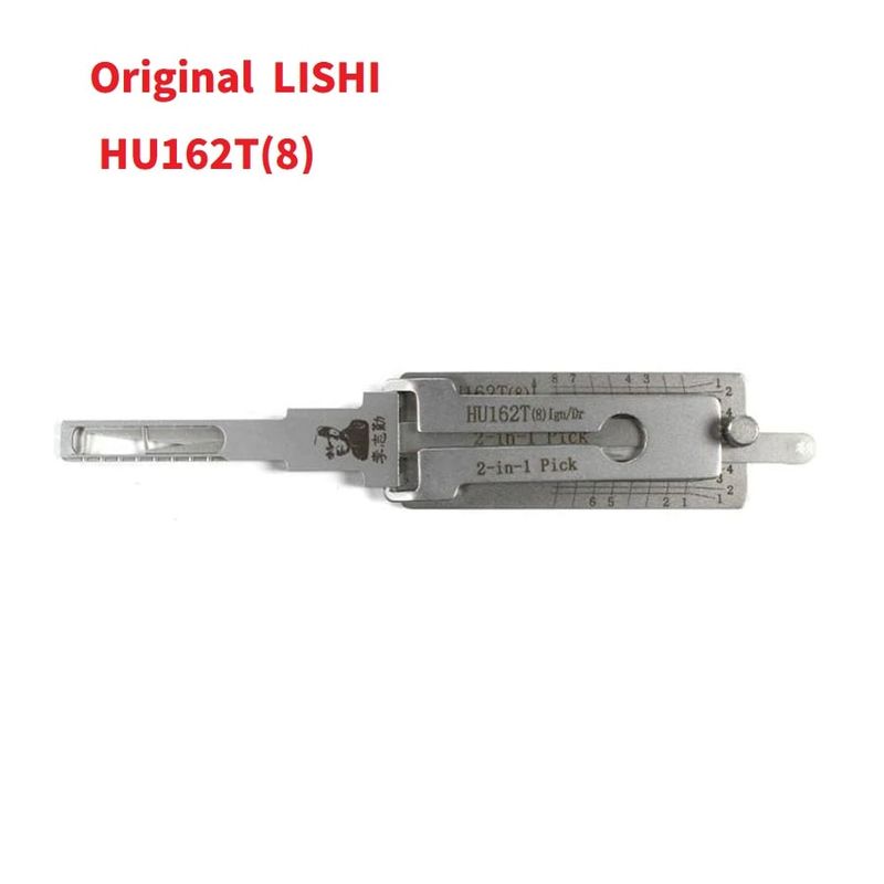 Auto si Moto - Reparatii si depanare - Scule auto - Scule si truse auto - Decodor unealta auto Lishi Original HU162T(8) / VAG2015 Pick Decoder contact, usi portbagaj, compatibil cu VW, Audi - Infinity.ro