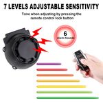 Sport si Outdoor - Ciclism - Accesorii pentru biciclete - Antifurt biciclete - Alarma Antifurt Motocicleta Bicicleta 12V Techstar, Sirena 120-125dB, Waterproof IP55, Reincarcabila USB-C 700mAh - Infinity.ro