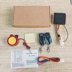 Sport si Outdoor - Ciclism - Accesorii pentru biciclete - Antifurt biciclete - Alarma Antifurt Motocicleta Techstar 12V cu Telecomanda, Sirena 120-125dB, Senzor Vibratii, IP55, Acumulator 700mAh - Infinity.ro