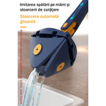 Market - Curatenie si intretinere casa - Produse menaj - Mopuri - Mop rotativ 360°, Cap Triunghiular, Maner Telescopic, Microfibra Lavabila, Brivoo® - Infinity.ro