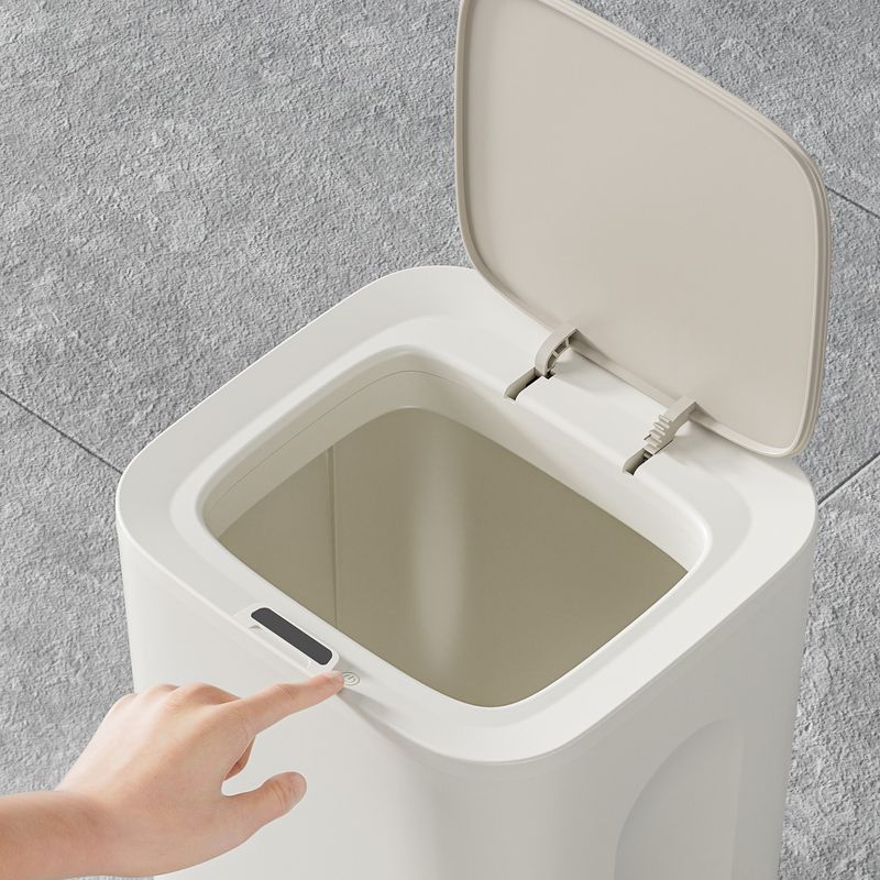 Casa si Gradina - Mobilier - Organizare si depozitare - Cosuri de gunoi - Cos de gunoi inteligent cu senzor SH-8621D, Alb, 14 L - Infinity.ro