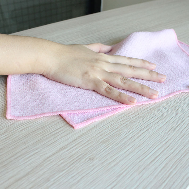 Market - Curatenie si intretinere casa - Produse bucatarie - Lavete si bureti - Laveta microfibra suprafete diverse  MS-006 Roz 2 bucati/pachet - Infinity.ro