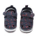 Fashion, accesorii si bijuterii - Copii - Incaltaminte copii - Pantofi copii - Pantofi Decupati SuperBaby Pentru Baietei, Ancore, Velcro, Bleumarin, 18 - Infinity.ro