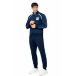 Fashion, accesorii si bijuterii - Barbati - Imbracaminte - Treninguri barbati - Trening barbati Lotto LA2038, set bluza cu fermoar si pantaloni, regular fit S INTL Albastru jeans - Infinity.ro