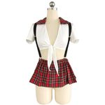 Casa si Gradina - Decoratiuni - Decoratiuni petrecere - Masti si costume carnaval - Costum sexy scolarita, Jeiibrzui, Poliester, Multicolor, One Size - Infinity.ro