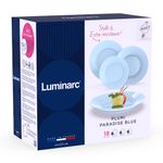 Casa si Gradina - Bucatarie si vesela - Vesela si tacamuri - Servicii de masa - Set de vesela PLUMI – Paradise Blue, 18 piese - Infinity.ro