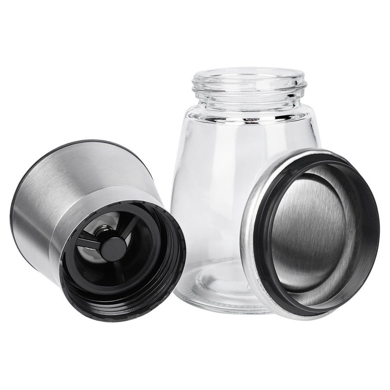 Casa si Gradina - Bucatarie si vesela - Ustensile bucatarie - Rasnite si dozatoare condimente - Setul de rasnite manuale pentru sare si piper 2 bucati - Infinity.ro