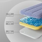 Market - Curatenie si intretinere casa - Produse menaj - Mopuri - Set mop plat MSX-46 cu galeata pliabila - Infinity.ro