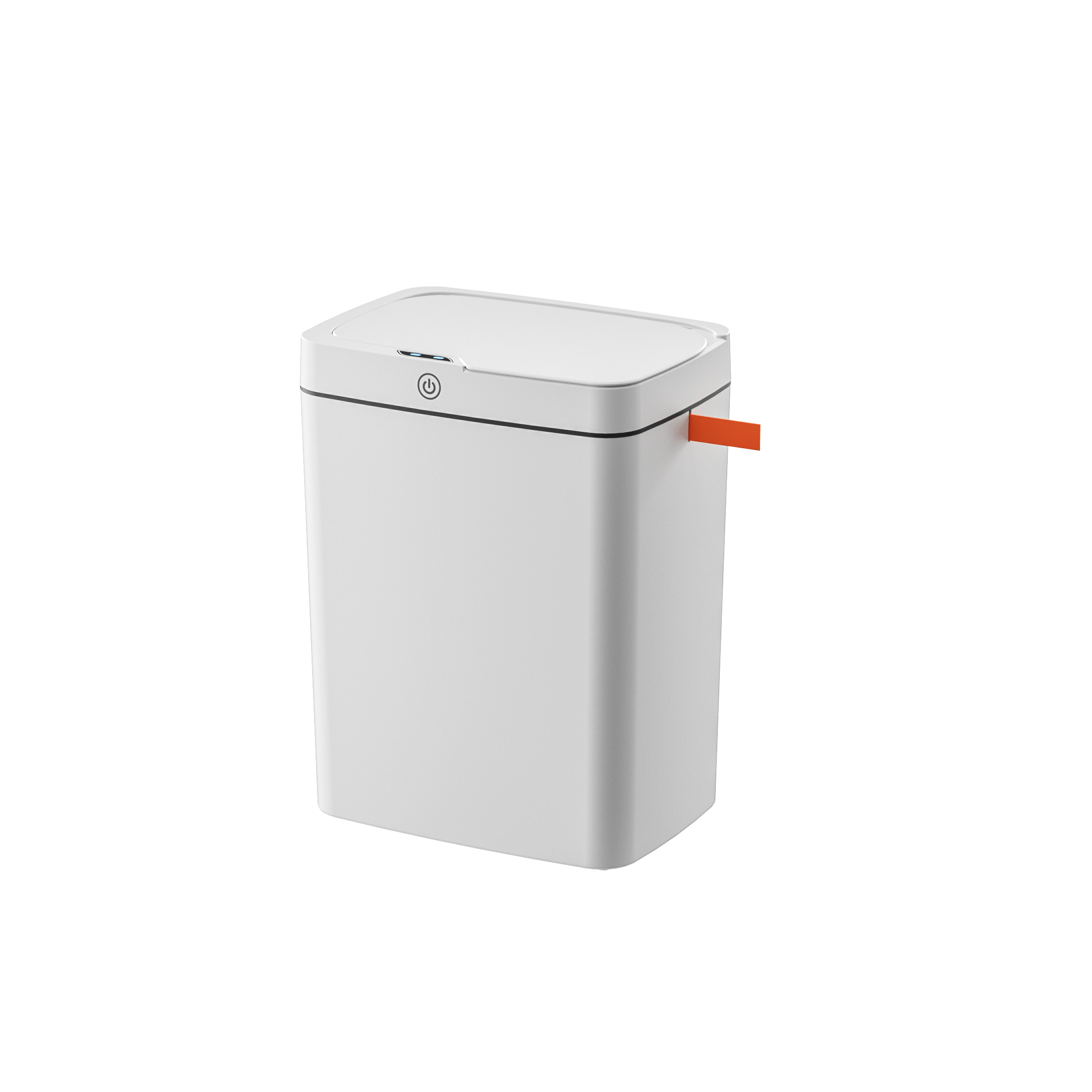 Cos de gunoi cu senzor SH-8625D, Polipropilena, Alb, 18 L