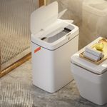 Casa si Gradina - Mobilier - Organizare si depozitare - Cosuri de gunoi - Cos de gunoi cu senzor SH-8625D, Polipropilena, Alb, 18 L - Infinity.ro