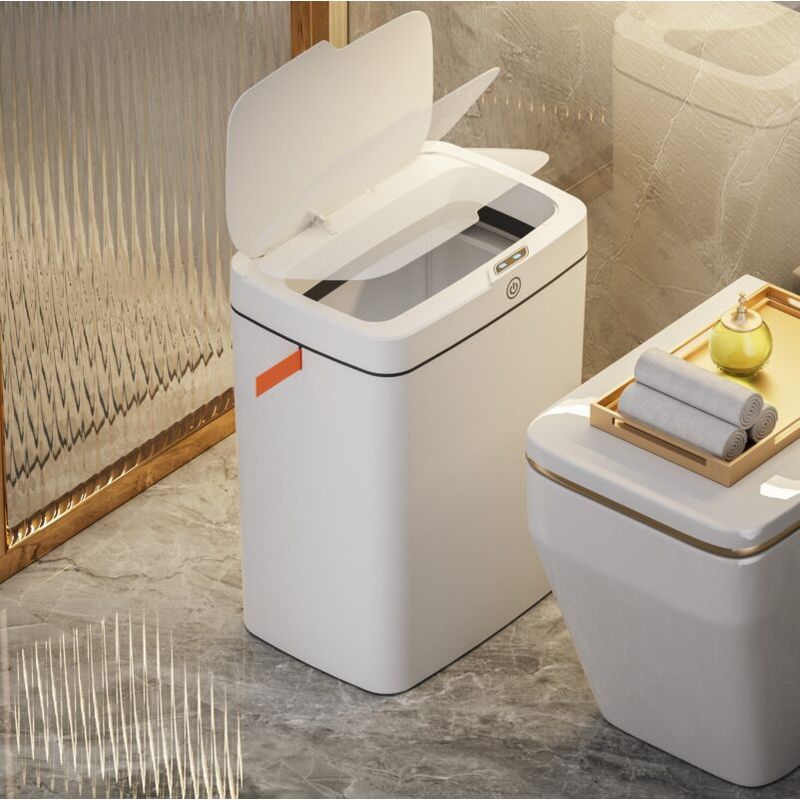 Casa si Gradina - Mobilier - Organizare si depozitare - Cosuri de gunoi - Cos de gunoi cu senzor SH-8625D, Polipropilena, Alb, 18 L - Infinity.ro