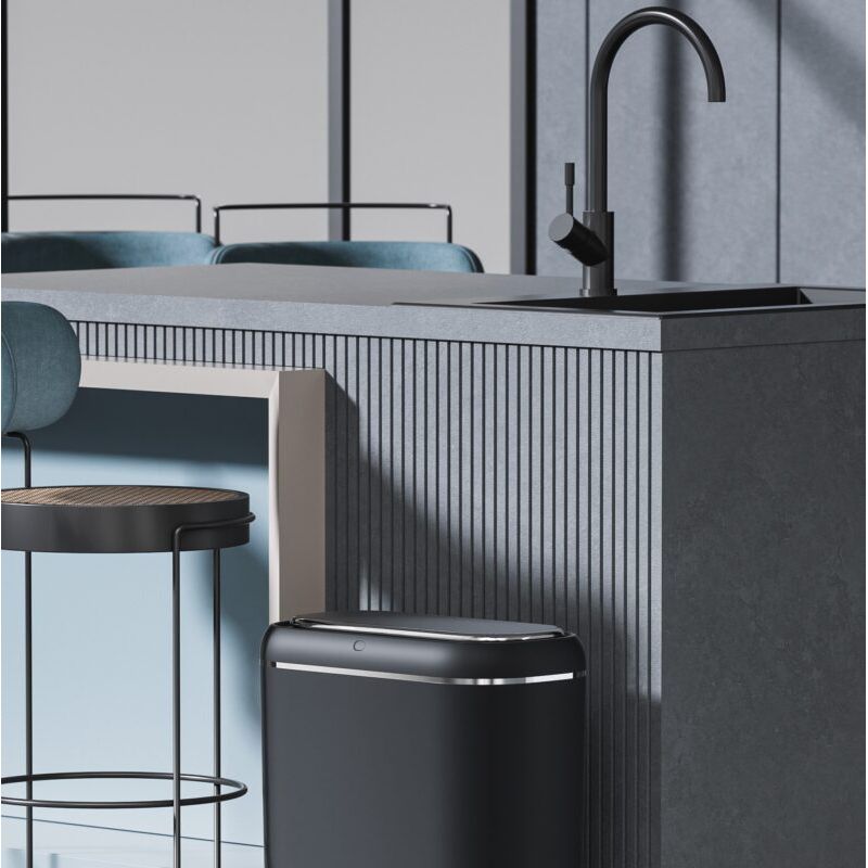 Casa si Gradina - Mobilier - Organizare si depozitare - Cosuri de gunoi - Cos de gunoi cu senzor SH-8661 - Negru 14 L - Infinity.ro