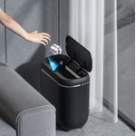 Casa si Gradina - Mobilier - Organizare si depozitare - Cosuri de gunoi - Cos de gunoi cu senzor SH-8661, Alb, 14 L - Infinity.ro