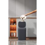 Casa si Gradina - Mobilier - Organizare si depozitare - Cosuri de gunoi - Cos de gunoi inteligent cu senzor SH-8620A, Gri, 12 L - Infinity.ro
