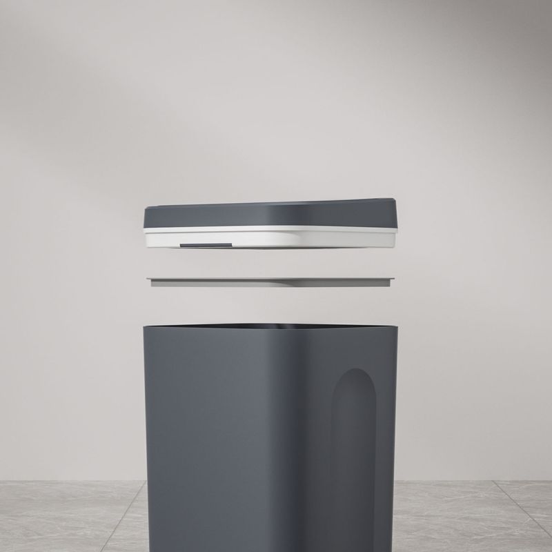 Casa si Gradina - Mobilier - Organizare si depozitare - Cosuri de gunoi - Cos de gunoi inteligent cu senzor SH-8620A, Gri, 12 L - Infinity.ro