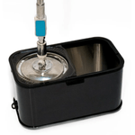 Market - Curatenie si intretinere casa - Produse menaj - Mopuri - Set cu mop rotativ si galeata din otel inoxidabil, Tija ajustabila, F7, Negru - Infinity.ro