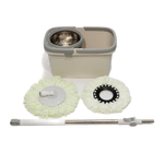 Market - Curatenie si intretinere casa - Produse menaj - Mopuri - Set cu mop rotativ si galeata dreptunghiulara, SMYY-04, Tija ajustabila, Rotire 360° - Infinity.ro