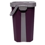 Market - Curatenie si intretinere casa - Produse menaj - Mopuri - Set mop plat si galeata Squeeze, YYS-051 - Visiniu - Infinity.ro