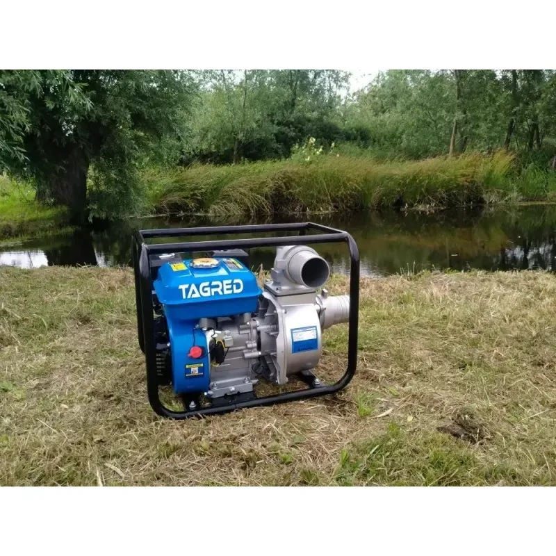 Casa si Gradina - Gradinarit si plante - Instalatii si accesorii pentru irigatii - Pompe apa - Pompa apa benzina, Tagred, 7.5CP, 60000 l/h, 3", TA552 - Infinity.ro