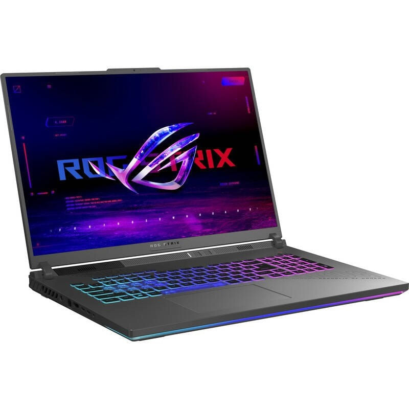 Laptop, Telefoane si Tablete - Laptopuri si accesorii - Laptopuri - Laptop ASUS ROG Strix G18 WUXGA 18 inch AMD Ryzen 9 8940HX 32GB 1TB SSD RTX 5070 Free Dos Eclipse Gray - Infinity.ro