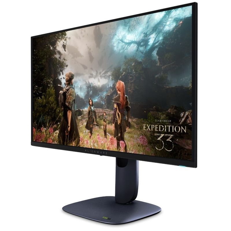 PC, gaming si accesorii - Desktop PC & monitoare - Monitoare - Monitor Gaming QD-OLED Dell Alienware 26.7" AW2725Q, UHD 3840 x 2160, HDMI, DisplayPort, Pivot, 240 Hz, 0.03 ms Negru - Infinity.ro