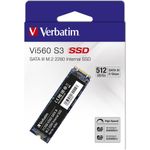 PC, gaming si accesorii - Componente PC - Componente - Solid-State Drive (SSD) - Solid State Drive (SSD) Verbatim Vi560, SATA III, M.2, 512GB - Infinity.ro