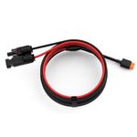 Casa si Gradina - Electrice - Panouri solare si accesorii - Accesorii panouri solare - Cablu EcoFlow la XT60i pentru conectare Panouri Solare, 3.5m, Negru/Rosu - Infinity.ro