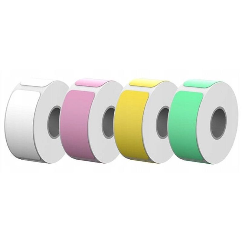PC, gaming si accesorii - Imprimante, scanere & consumabile - Consumabile si accesorii - Benzi etichete - Set 12 role etichete autoadezive Kodak pentru imprimanta ERA M50, 9 albe, 1 roz, 1 verde, 1 galben, 13x30mm - Infinity.ro