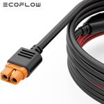 Casa si Gradina - Electrice - Panouri solare si accesorii - Accesorii panouri solare - Cablu EcoFlow la XT60i pentru conectare Panouri Solare, 3.5m, Negru/Rosu - Infinity.ro