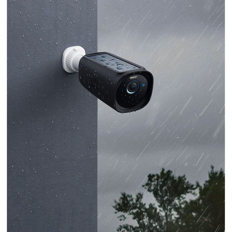 Casa si Gradina - Electrice - Smart Home - Control acces si accesorii - Set 2 huse silicon pentru eufycam 3, protectie UV si ploaie, Negru - Infinity.ro