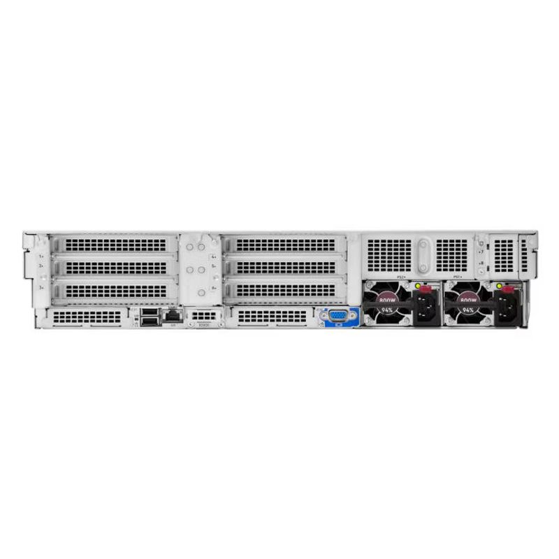 PC, gaming si accesorii - Servere - Sisteme server - Server Rack HPE DL380 G11, Xeon 4510, 64GB DDR5, 4.8TB HDD, Windows Server 2025 - Infinity.ro