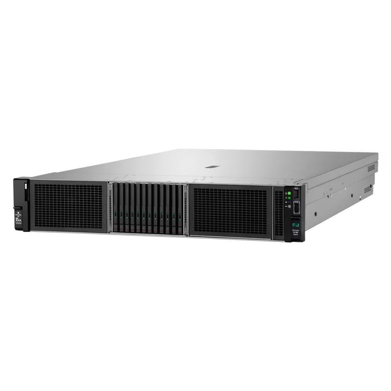 PC, gaming si accesorii - Servere - Sisteme server - Server Rack HPE DL380 G11, Xeon 4510, 64GB DDR5, 4.8TB HDD, Windows Server 2025 - Infinity.ro