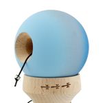 Jucarii, Copii si Bebe - Jucarii si jocuri - Jucarii & jocuri educative - Jucarii interactive - Kendama Flippy KING SIZE V3, Profesionala, Rubber Grip, Gradient Albastru/Gri, 18 cm lemn - Infinity.ro