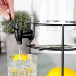 Casa si Gradina - Sanitare - Instalatii hidro - Robineti - Robinetul de rezerva pentru dozator de bauturi culoare neagra - Infinity.ro