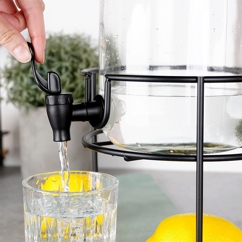 Casa si Gradina - Sanitare - Instalatii hidro - Robineti - Robinetul de rezerva pentru dozator de bauturi culoare neagra - Infinity.ro