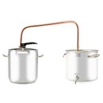 Casa si Gradina - Gradinarit si plante - Agricultura - Produse vinificatie - Cazan cupru-inox pentru fiert tuica 17l - Infinity.ro