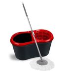 Market - Curatenie si intretinere casa - Produse menaj - Mopuri - Mop rotativ Pratico – 360 grade cu maner telescopic, galeata ovala cu storcator incorporat, 14 L - Infinity.ro