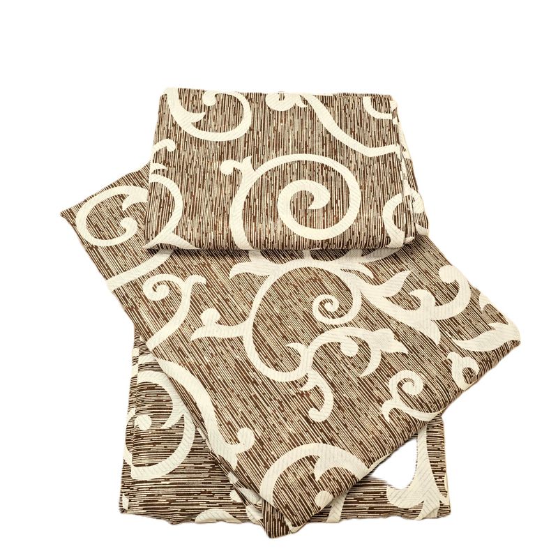 Casa si Gradina - Textile si covoare - Lenjerii de pat - Seturi de lenjerie - Lenjerie de pat 4 piese, 2 persoane, tesatura clasica neteda, 100% bumbac, decor floral - 07 - Infinity.ro