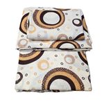 Casa si Gradina - Textile si covoare - Lenjerii de pat - Seturi de lenjerie - Lenjerie de pat 4 piese, 2 persoane, tesatura clasica neteda, 100% bumbac, decor floral - 28 - Infinity.ro