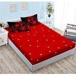 Casa si Gradina - Textile si covoare - Lenjerii de pat - Seturi de lenjerie - Lenjerie de pat 6 piese finet gros cu elastic, XXL - Model geometric, YoYo, 03 - Infinity.ro