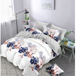 Casa si Gradina - Textile si covoare - Lenjerii de pat - Seturi de lenjerie - Lenjerie de pat 6 piese finet gros cu elastic, XXL - Model floral, YoYo, 14 - Infinity.ro