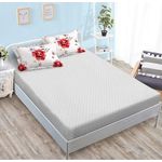 Casa si Gradina - Textile si covoare - Lenjerii de pat - Seturi de lenjerie - Lenjerie de pat 6 piese finet gros cu elastic, XXL - Model floral, YoYo, 19 - Infinity.ro