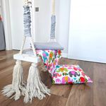 Casa si Gradina - Textile si covoare - Lenjerii de pat - Lenjerii copii - Set 3 piese patut ranforce, cearceaf pat 120×150 cm, husa elastic 60×120+15 cm si fata perna 40×40 cm, decor elefantei - Infinity.ro