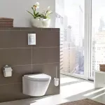 Casa si Gradina - Sanitare - Obiecte sanitare - Accesorii vase de toaleta - Clapeta de actionare Grohe Skate Cosmopolitan finisaj cupru Warm Sunset periat - Infinity.ro