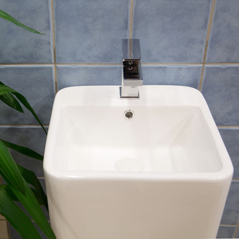 Casa si Gradina - Sanitare - Lavoar baie si accesorii - Lavoare si piedestale - Lavoar stativ, Fluminia, Winter Lord-B, alb - Infinity.ro