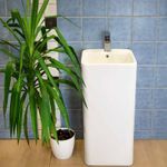 Casa si Gradina - Sanitare - Lavoar baie si accesorii - Lavoare si piedestale - Lavoar stativ, Fluminia, Winter Lord-B, alb - Infinity.ro