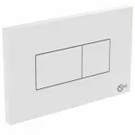 Casa si Gradina - Sanitare - Obiecte sanitare - Accesorii vase de toaleta - Clapeta de actionare dubla comanda Ideal Standard Solea P2 alb actionare pneumatica - Infinity.ro